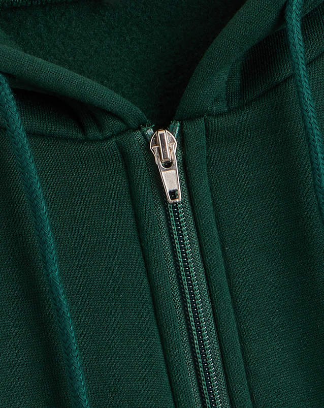Solid Color Zipper Hoodies