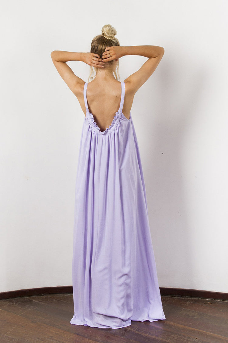 Loose Vacation Elegant Flower Embroidered Sling Dress