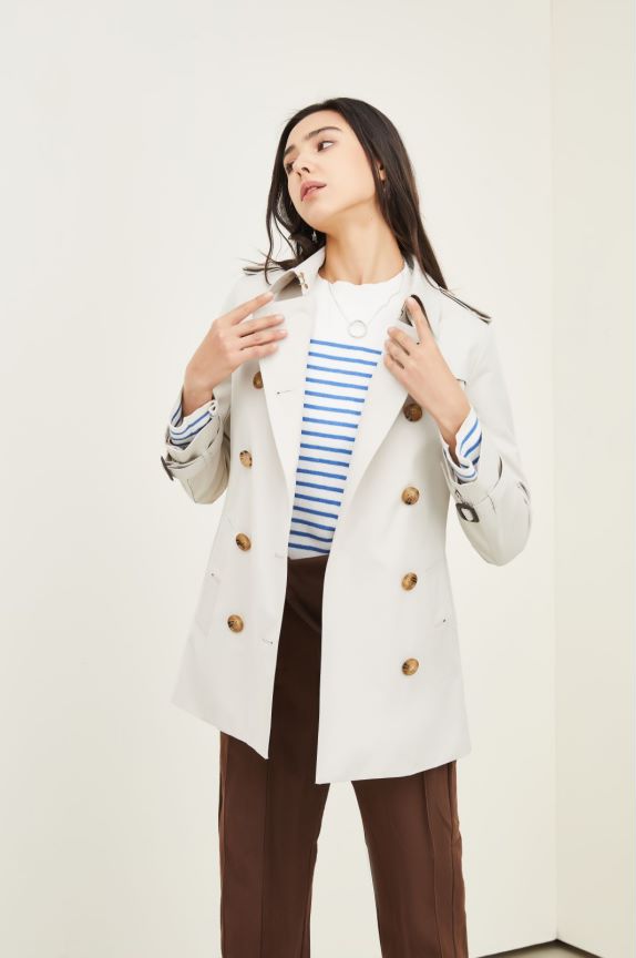 Element Mid Length Trench Coat