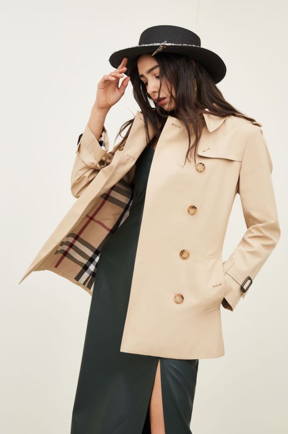 Element Mid Length Trench Coat