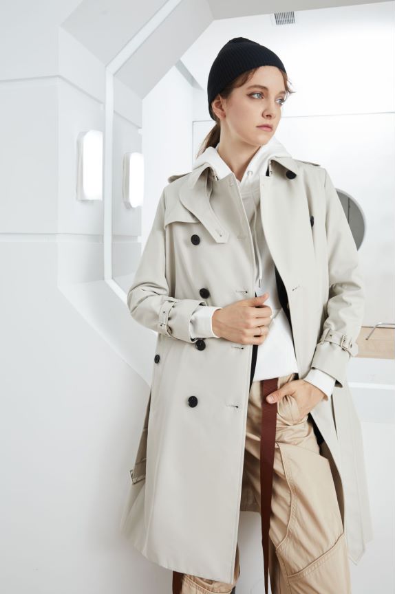 Mary Mid Length Trench Coat