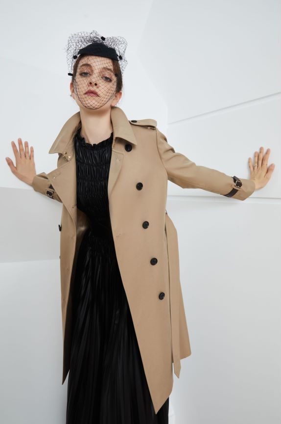 Mary Mid Length Trench Coat