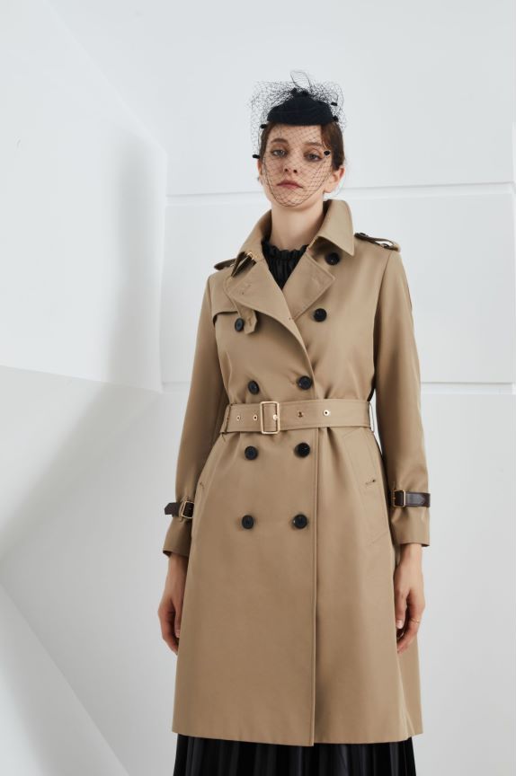 Mary Mid Length Trench Coat