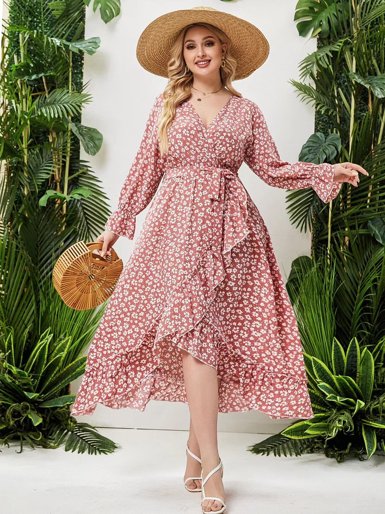 Sandy Wrap Dress