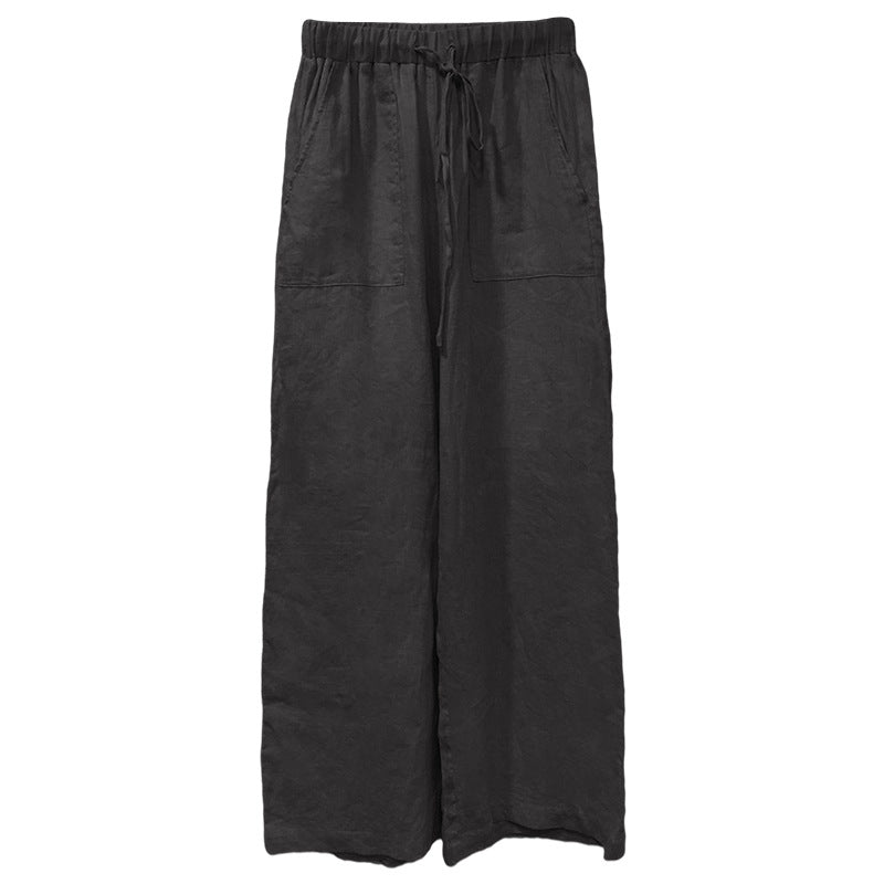 Pure Linen Loose Pants