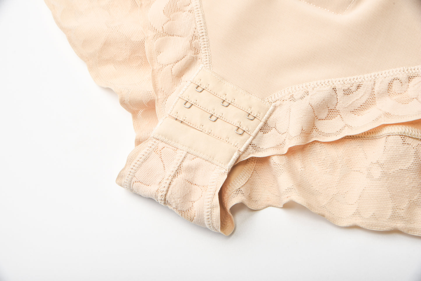 Beige Corset Belly Contracting Slimming Bodysuit