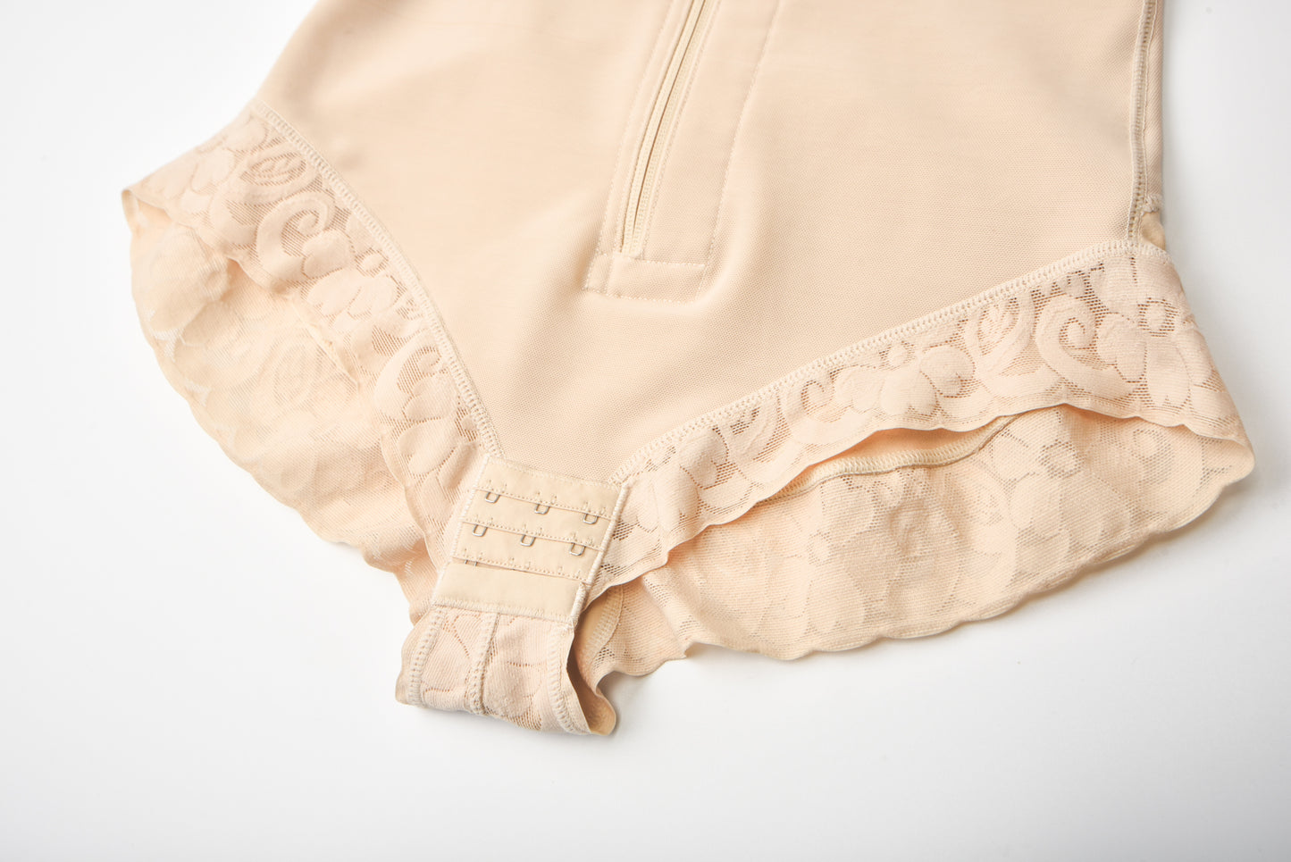 Beige Corset Belly Contracting Slimming Bodysuit