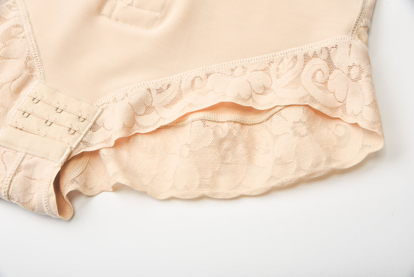 Beige Corset Belly Contracting Slimming Bodysuit