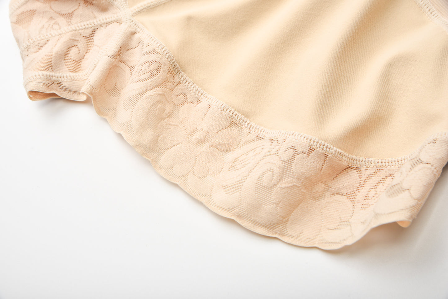Beige Corset Belly Contracting Slimming Bodysuit