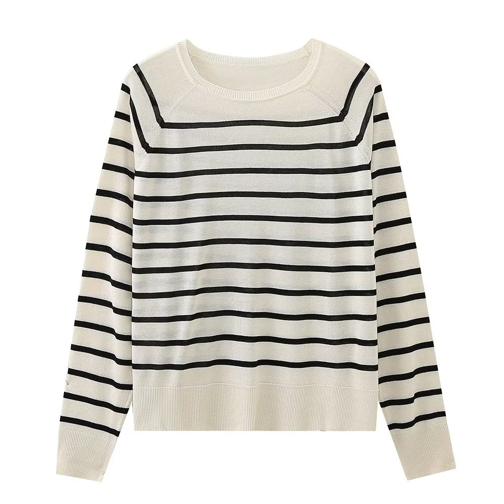 Loose Slimming Pullover Sweatshirt