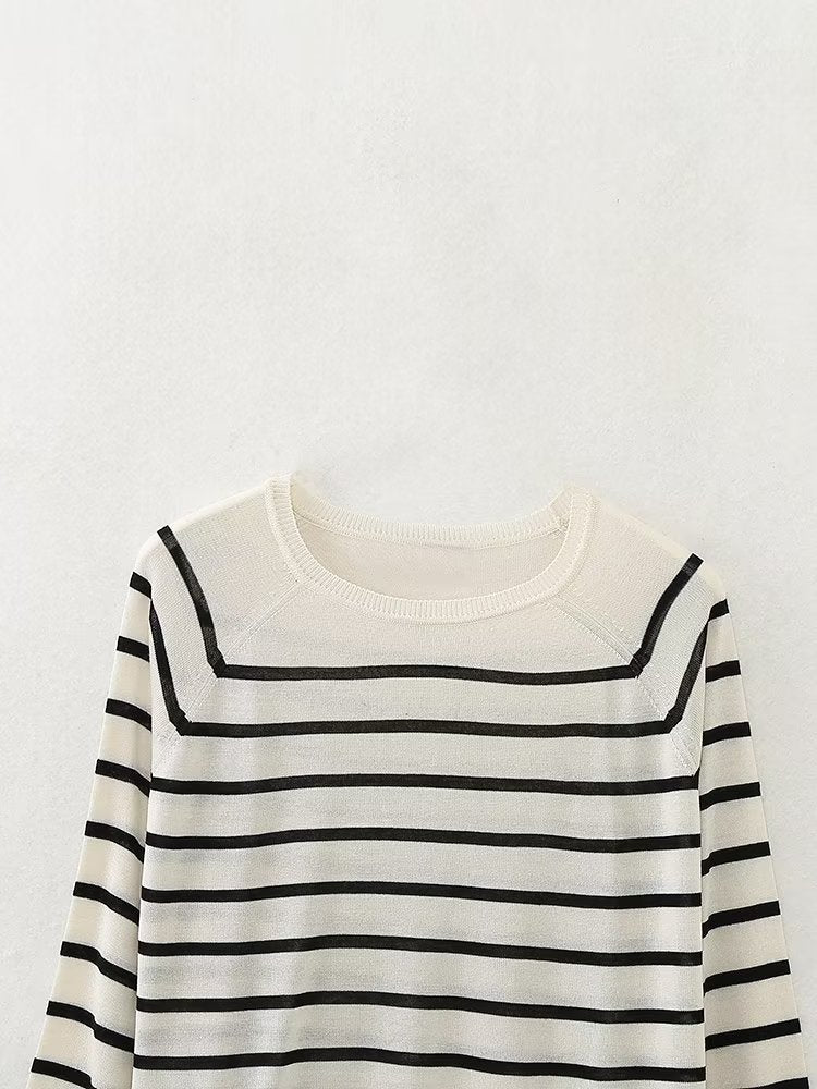 Loose Slimming Pullover Sweatshirt