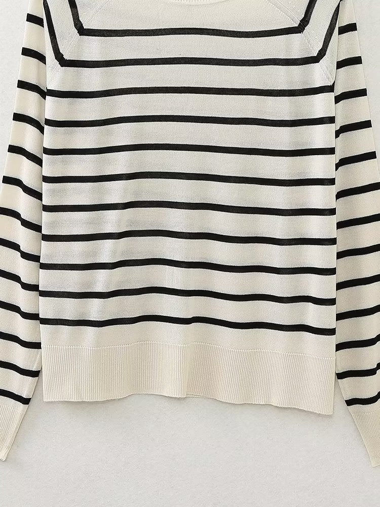 Loose Slimming Pullover Sweatshirt