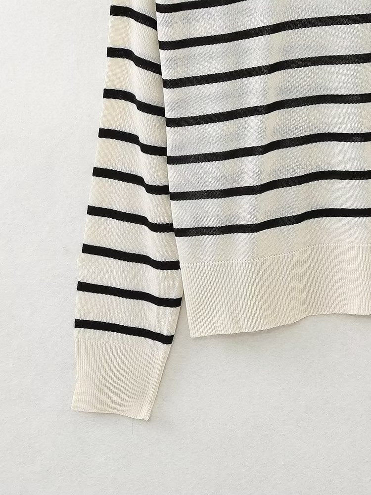 Loose Slimming Pullover Sweatshirt