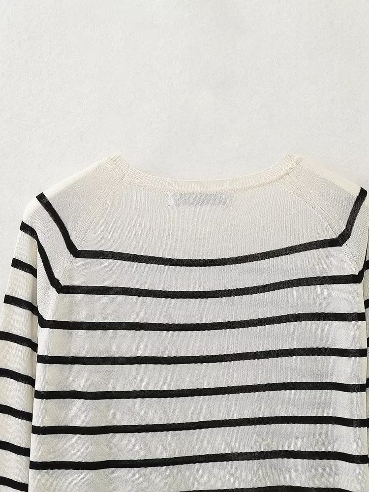 Loose Slimming Pullover Sweatshirt