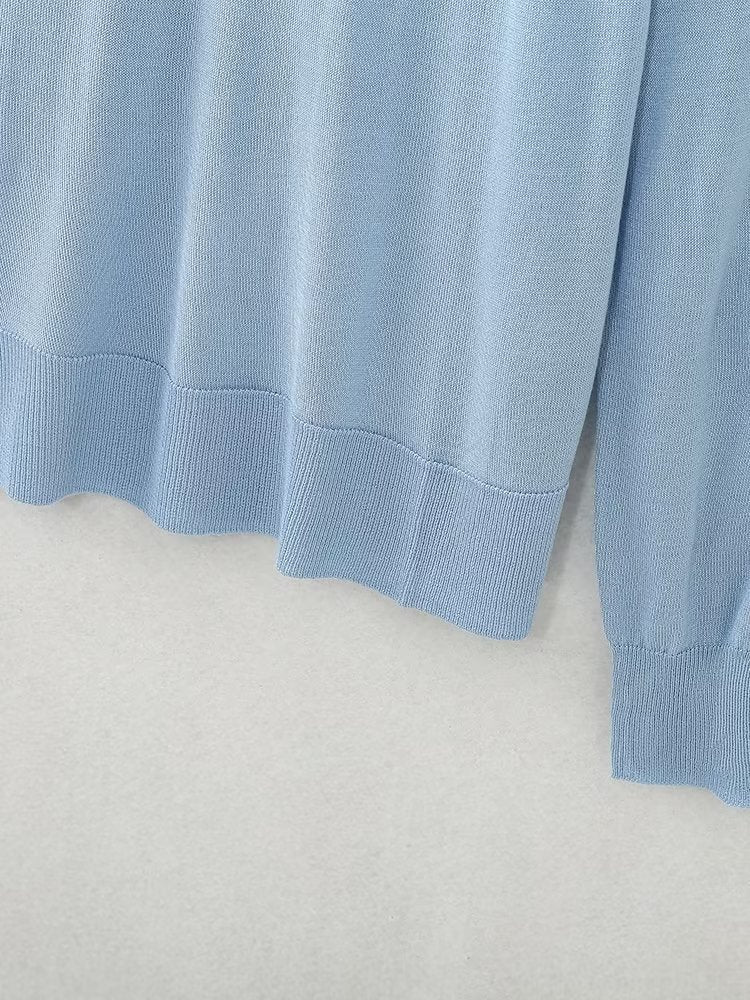Loose Slimming Pullover Sweatshirt