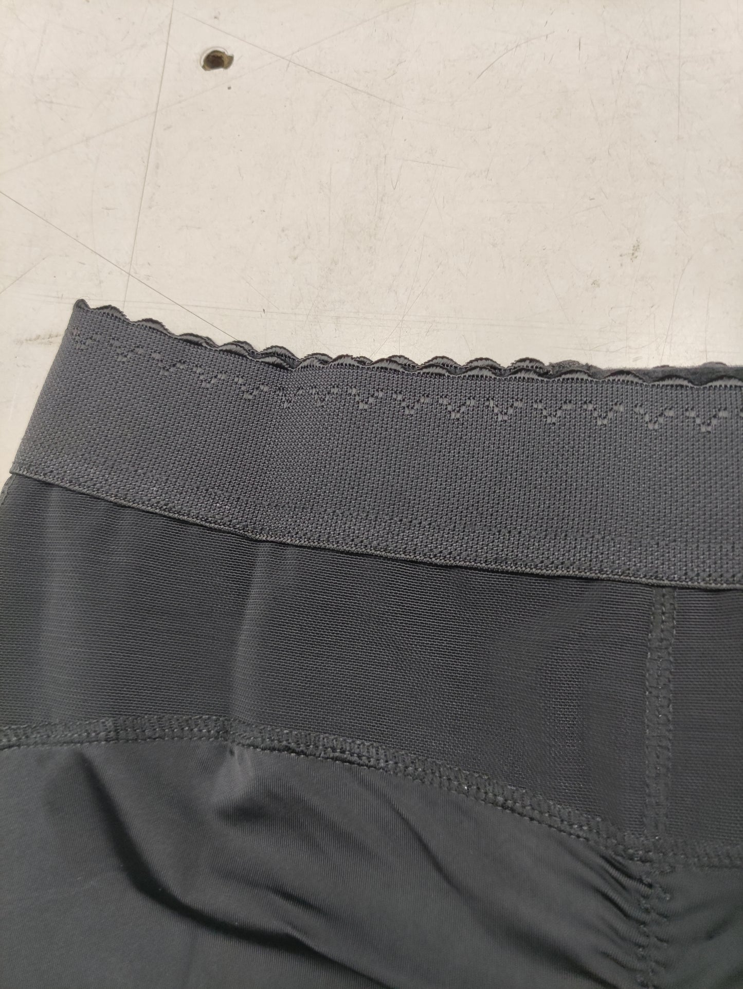 Black High Waist Girdling Belly Contraction Pants