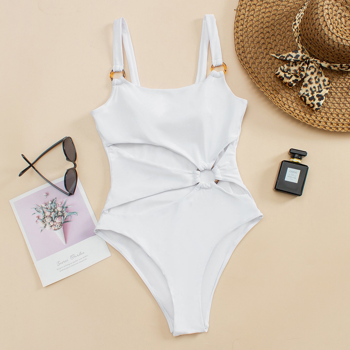 Aubrey One Piece Cutout Swimsuit