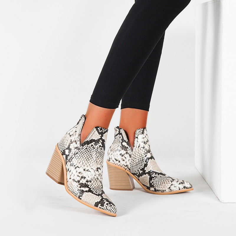 Pointed Ankle Boots