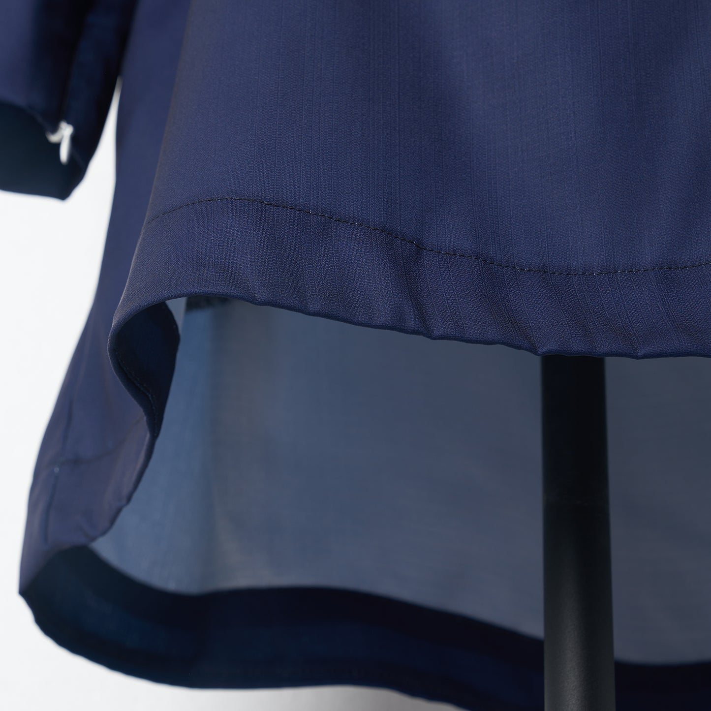 Paisley Lace Up Navy Dress