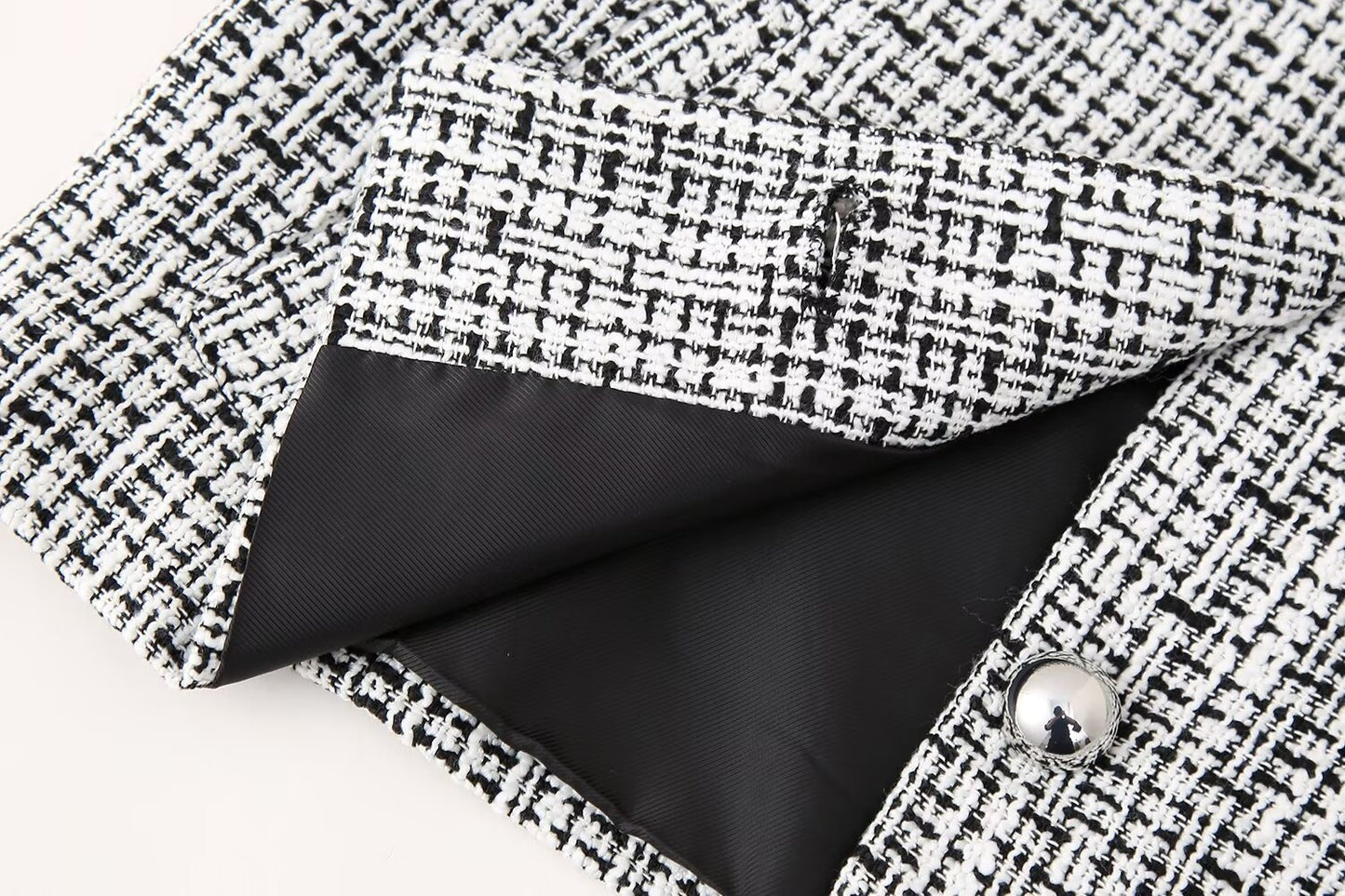 Texture Short Blazer