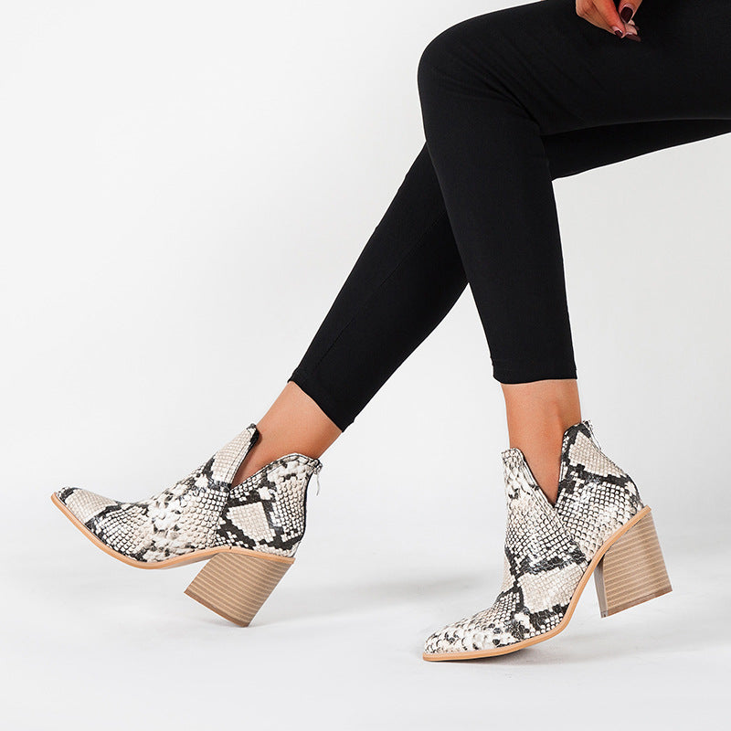 Pointed Ankle Boots