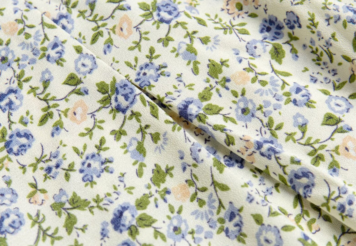 French Casual Floral Skirt