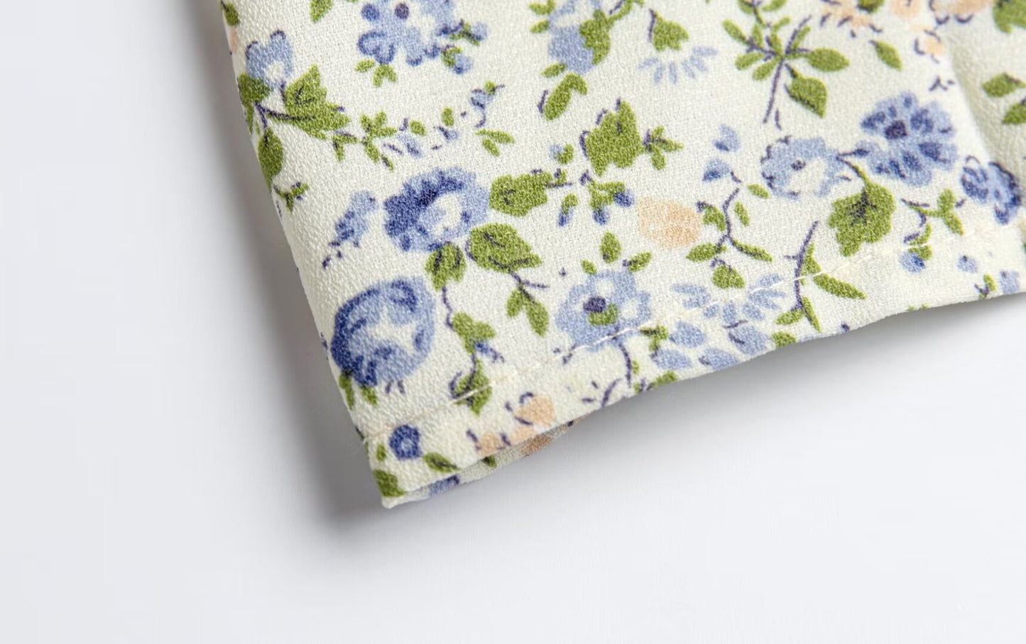 French Casual Floral Skirt