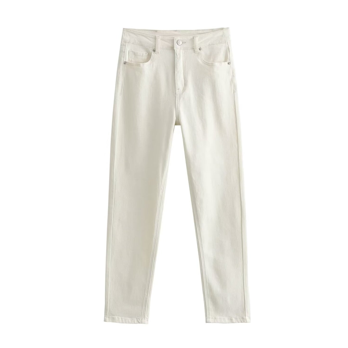 High Waist Slimming Skinny Jeans