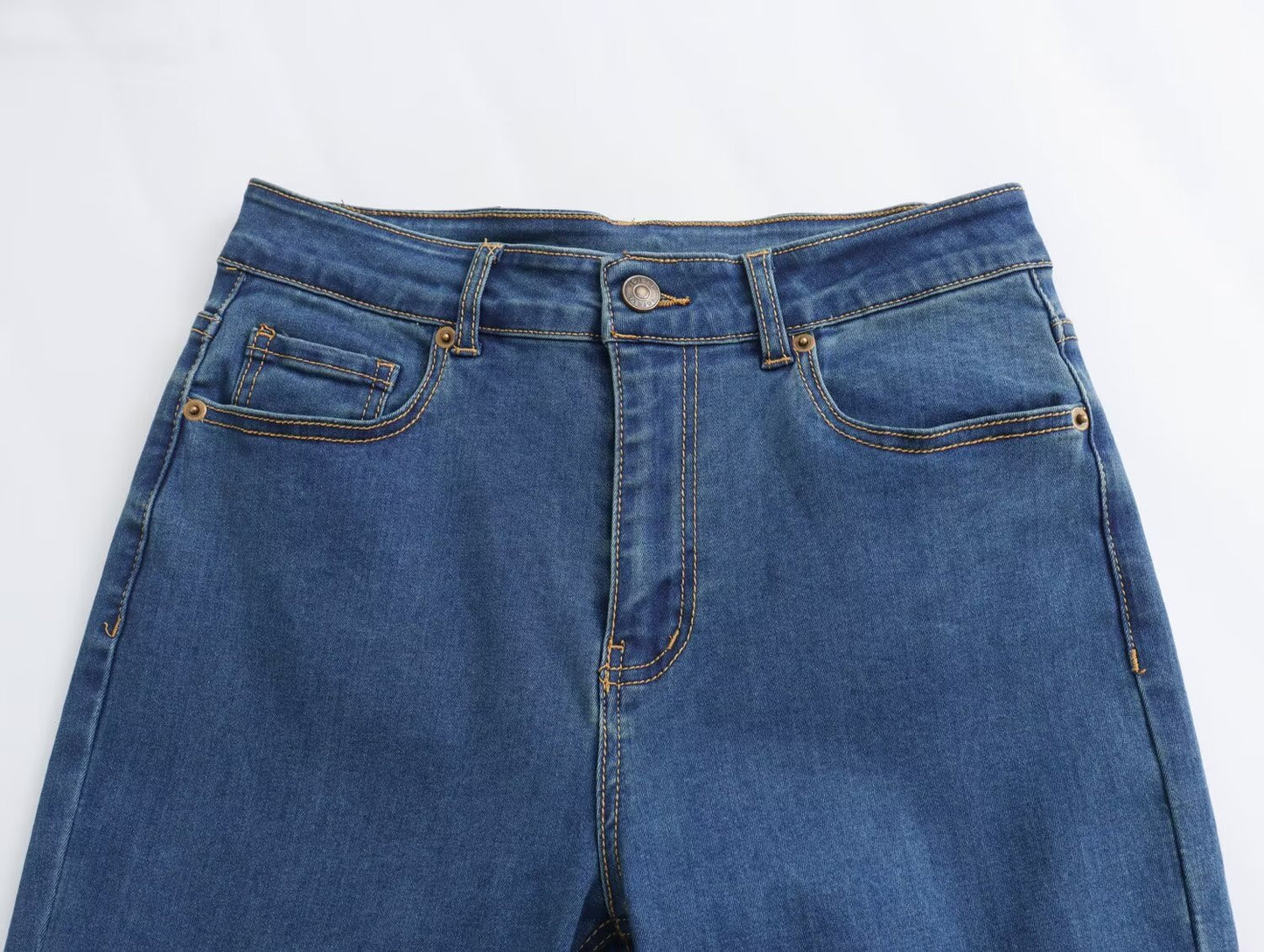 High Waist Slimming Skinny Jeans