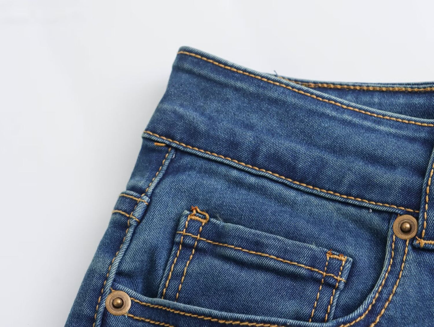 High Waist Slimming Skinny Jeans
