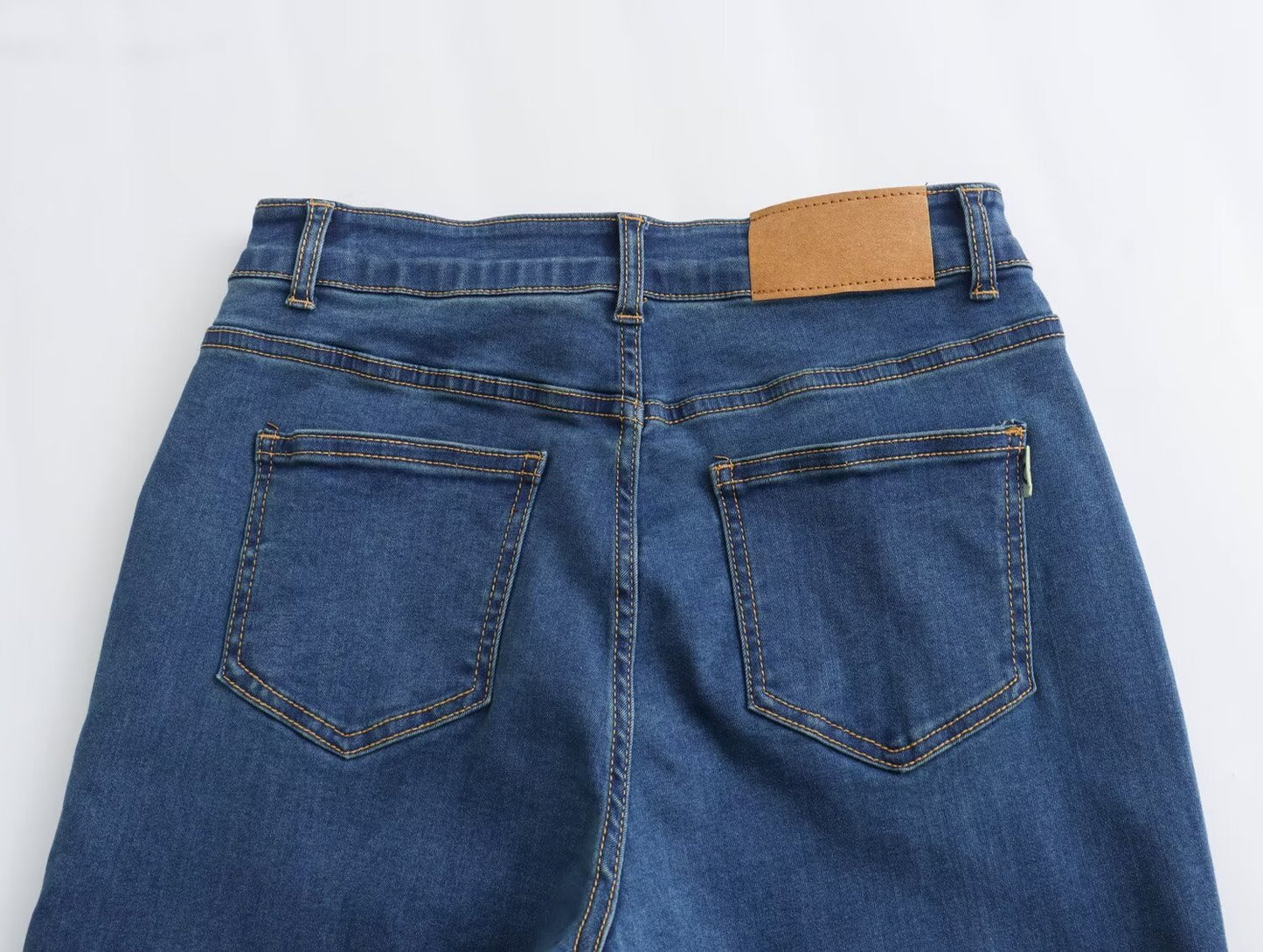 High Waist Slimming Skinny Jeans