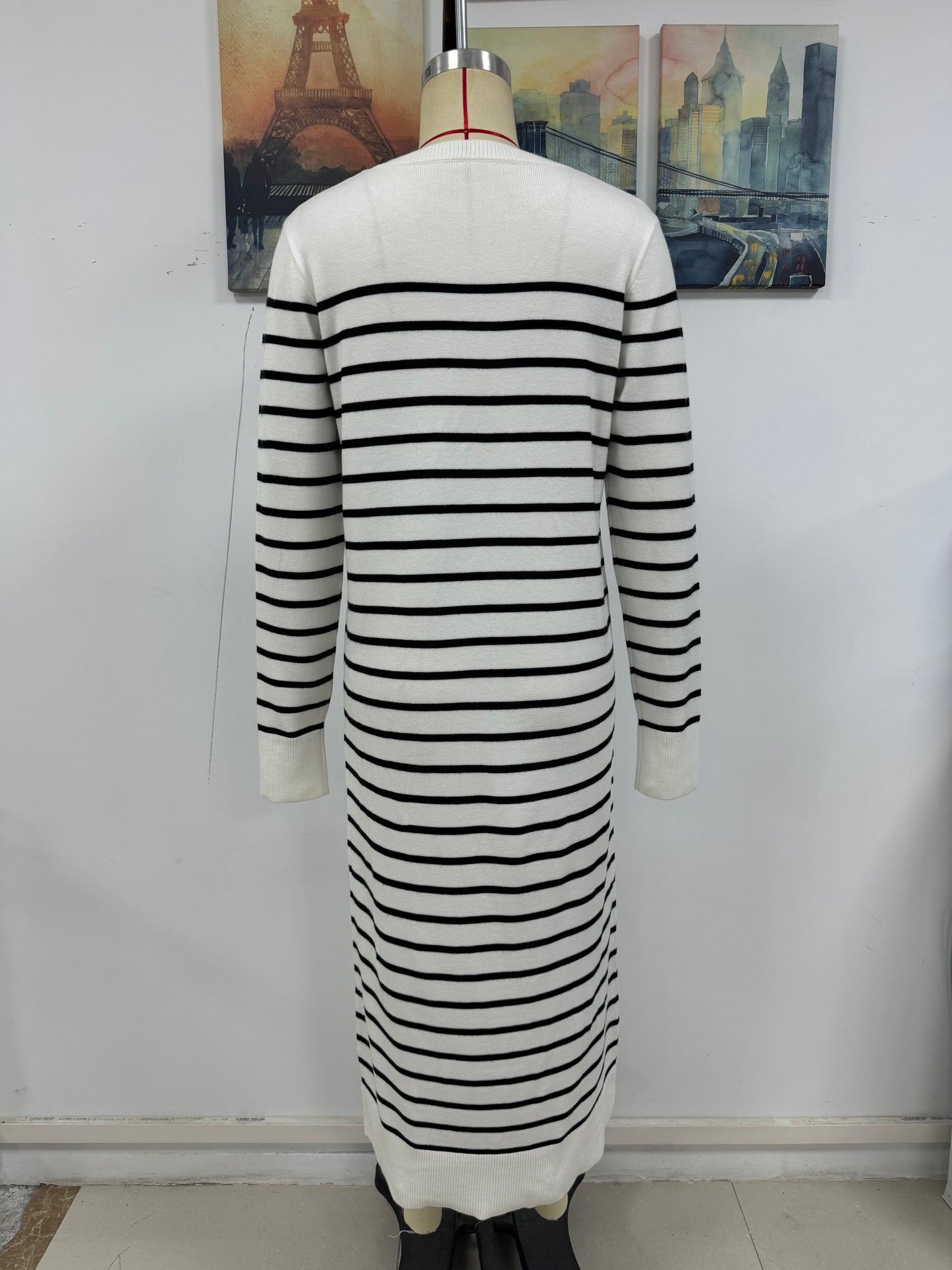 Knitwear Striped Dress