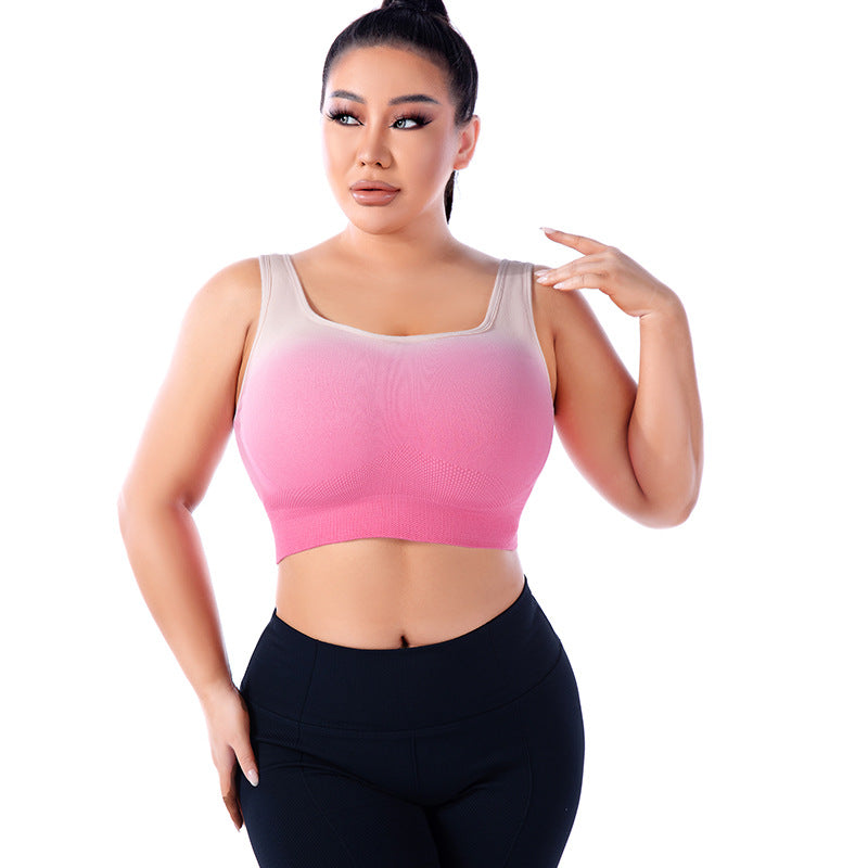 Thin One-Piece Push Up Yoga Bra