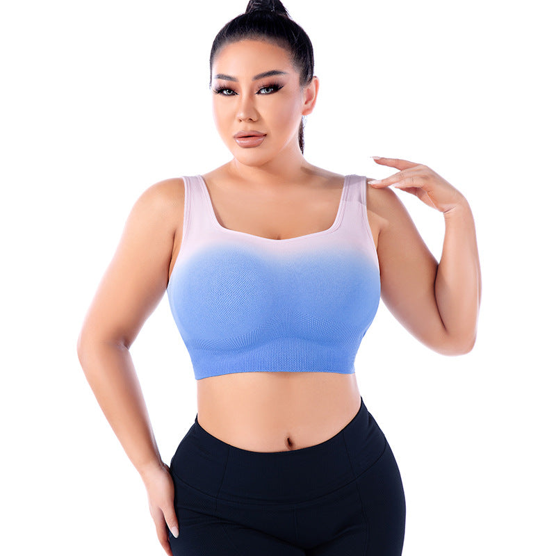 Thin One-Piece Push Up Yoga Bra