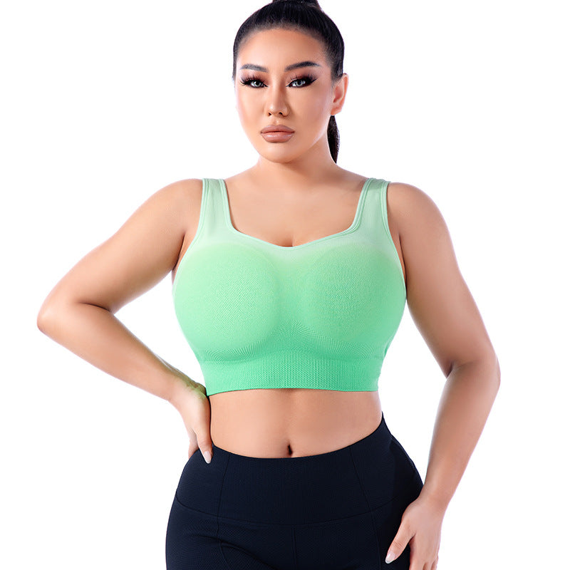 Thin One-Piece Push Up Yoga Bra