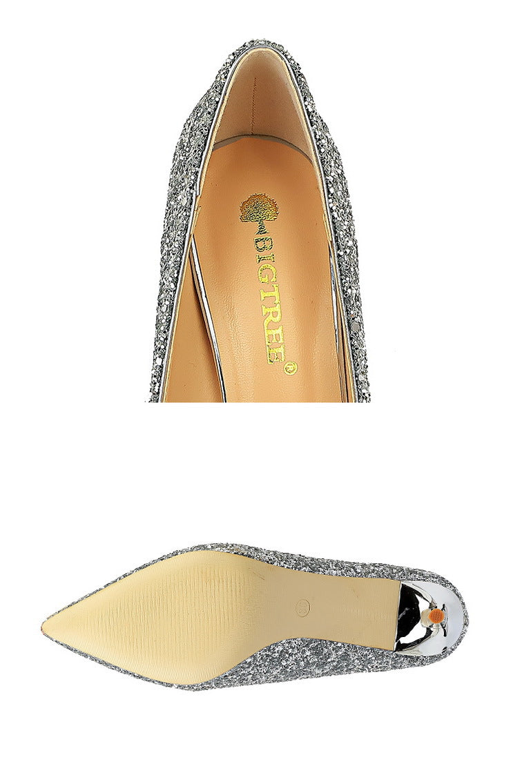 Glitter Pumps