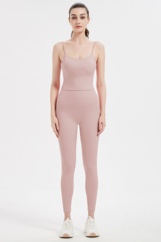 Sportswear Two Piece Set with Chest pad