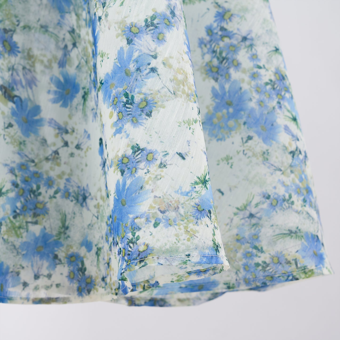 Lantern Long Sleeve Printed Shirt & Skirt Set