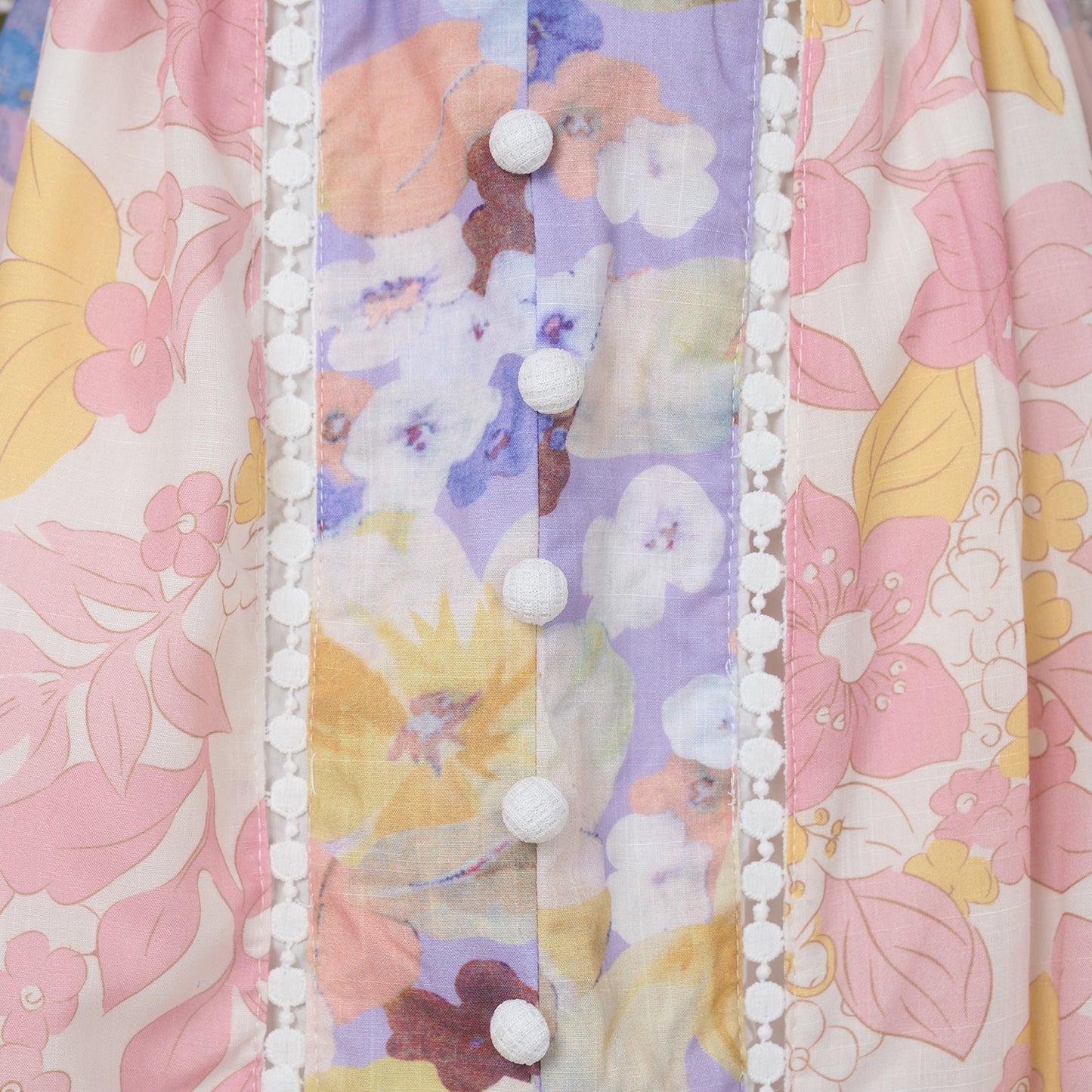 Vacation Style V-neck Lantern Sleeve Vintage Dress