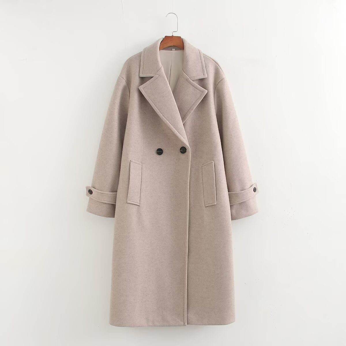 Elegant Soft Loose Overcoat Coat