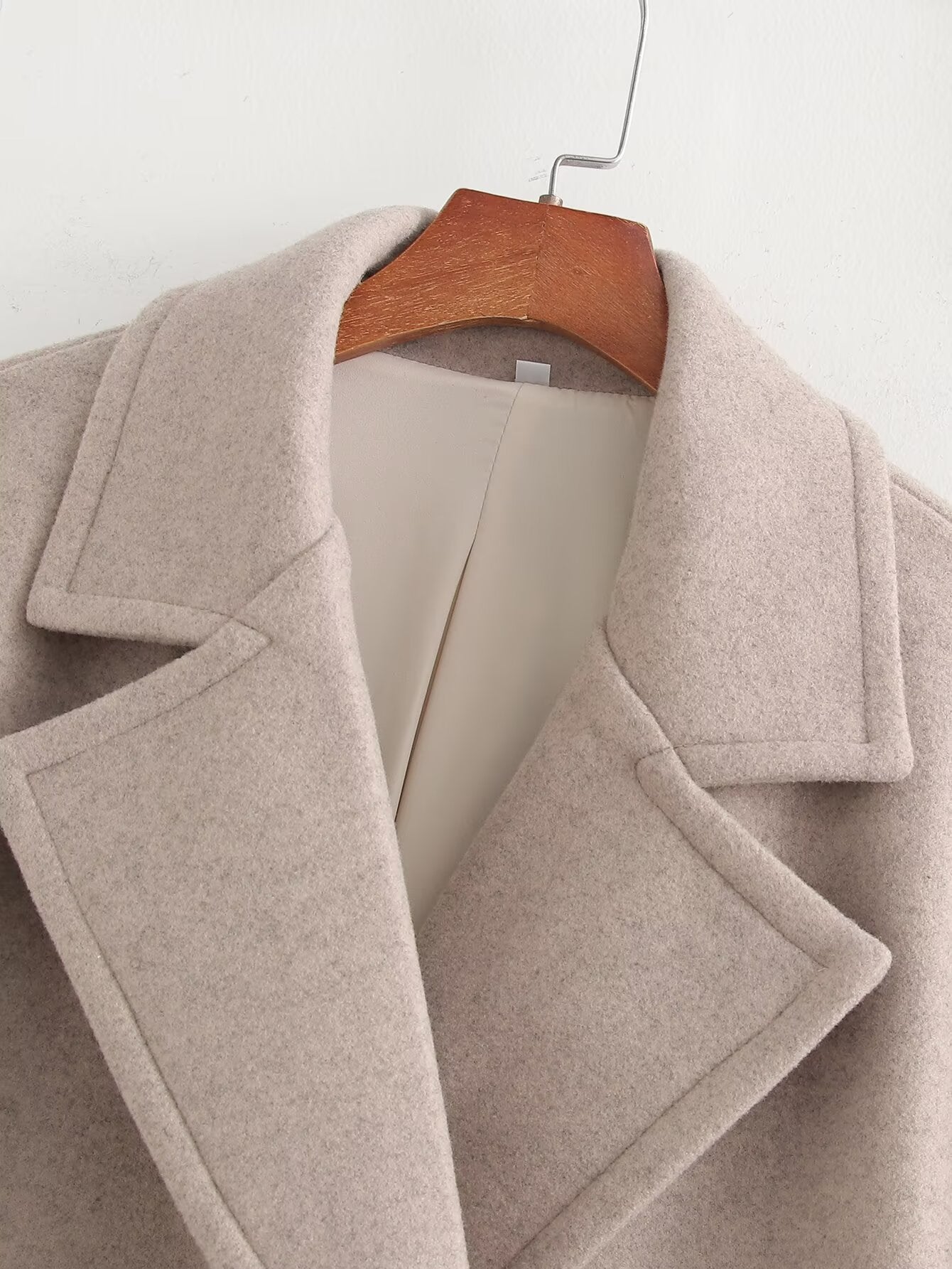 Elegant Soft Loose Overcoat Coat
