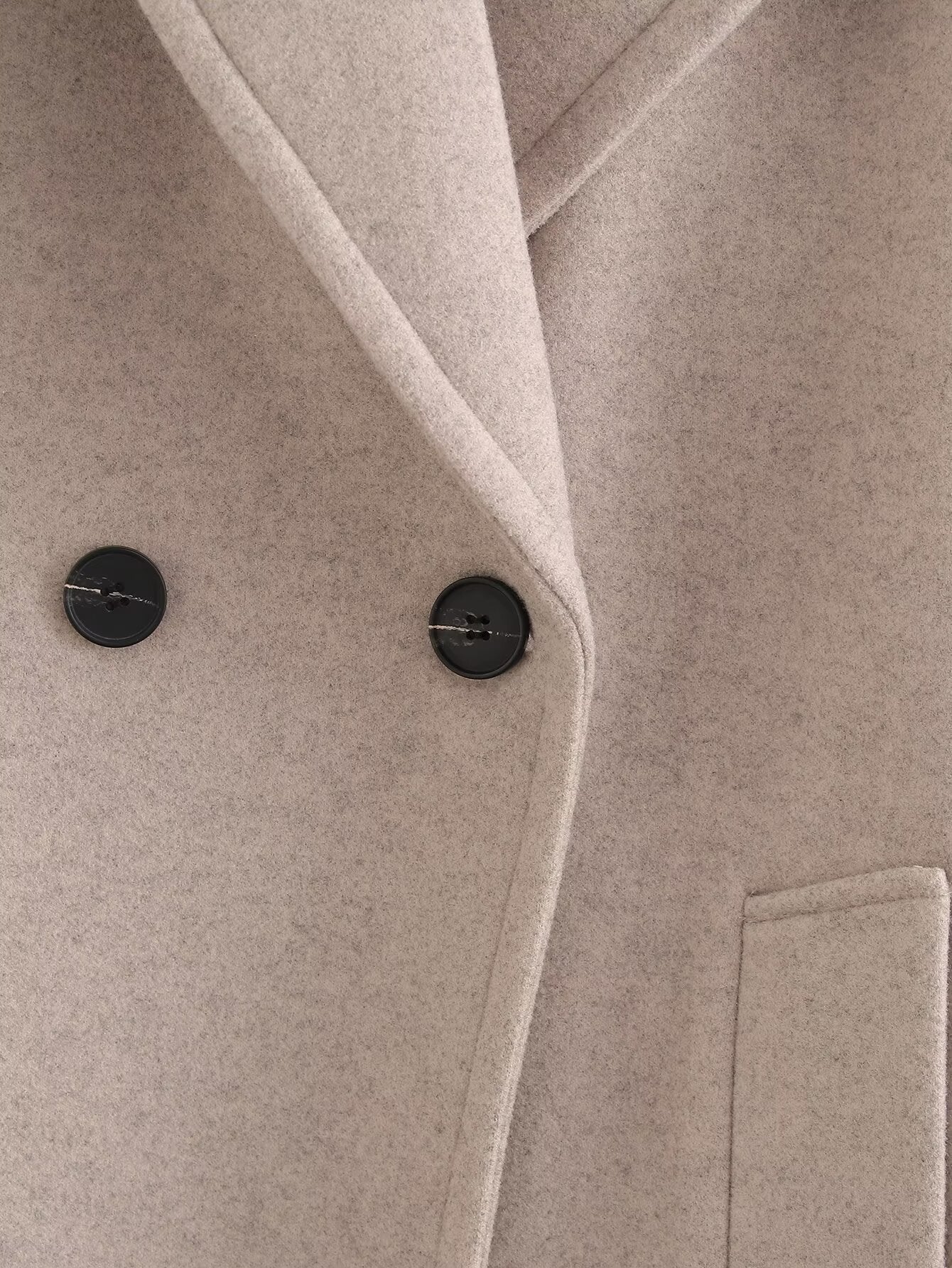 Elegant Soft Loose Overcoat Coat
