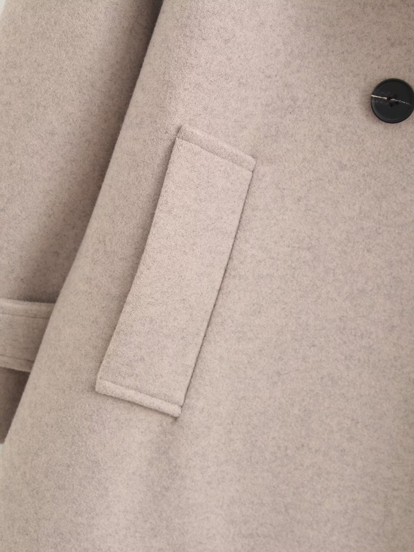 Elegant Soft Loose Overcoat Coat
