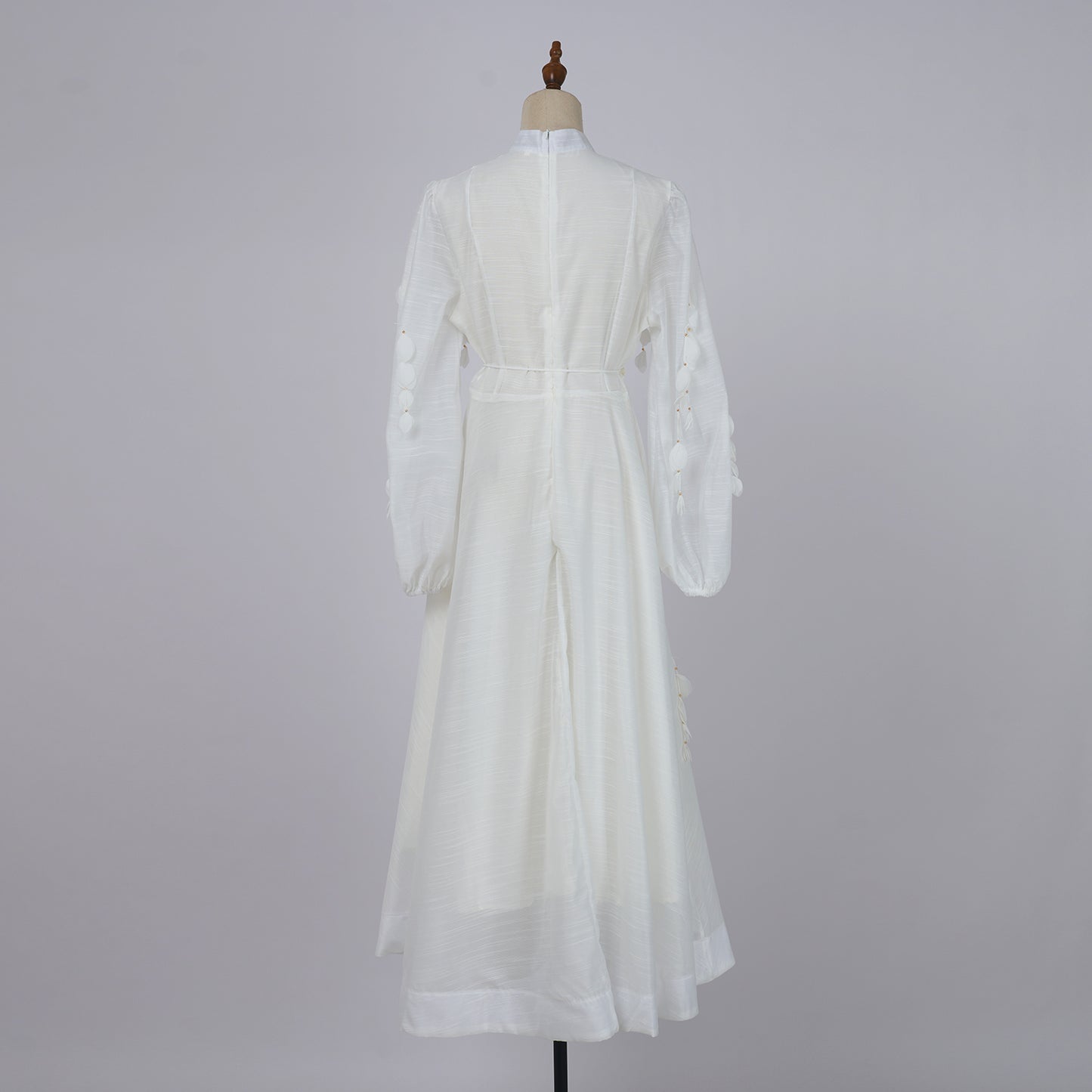 Long Sleeve Button Single Breasted Maxi Dress