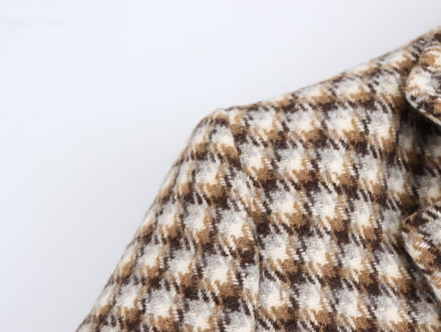 Gabriella Plaid Overcoat