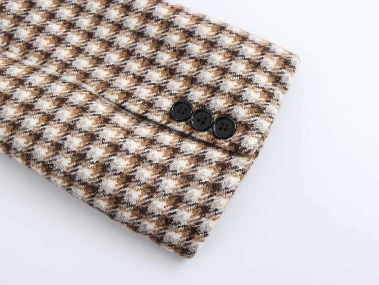 Gabriella Plaid Overcoat