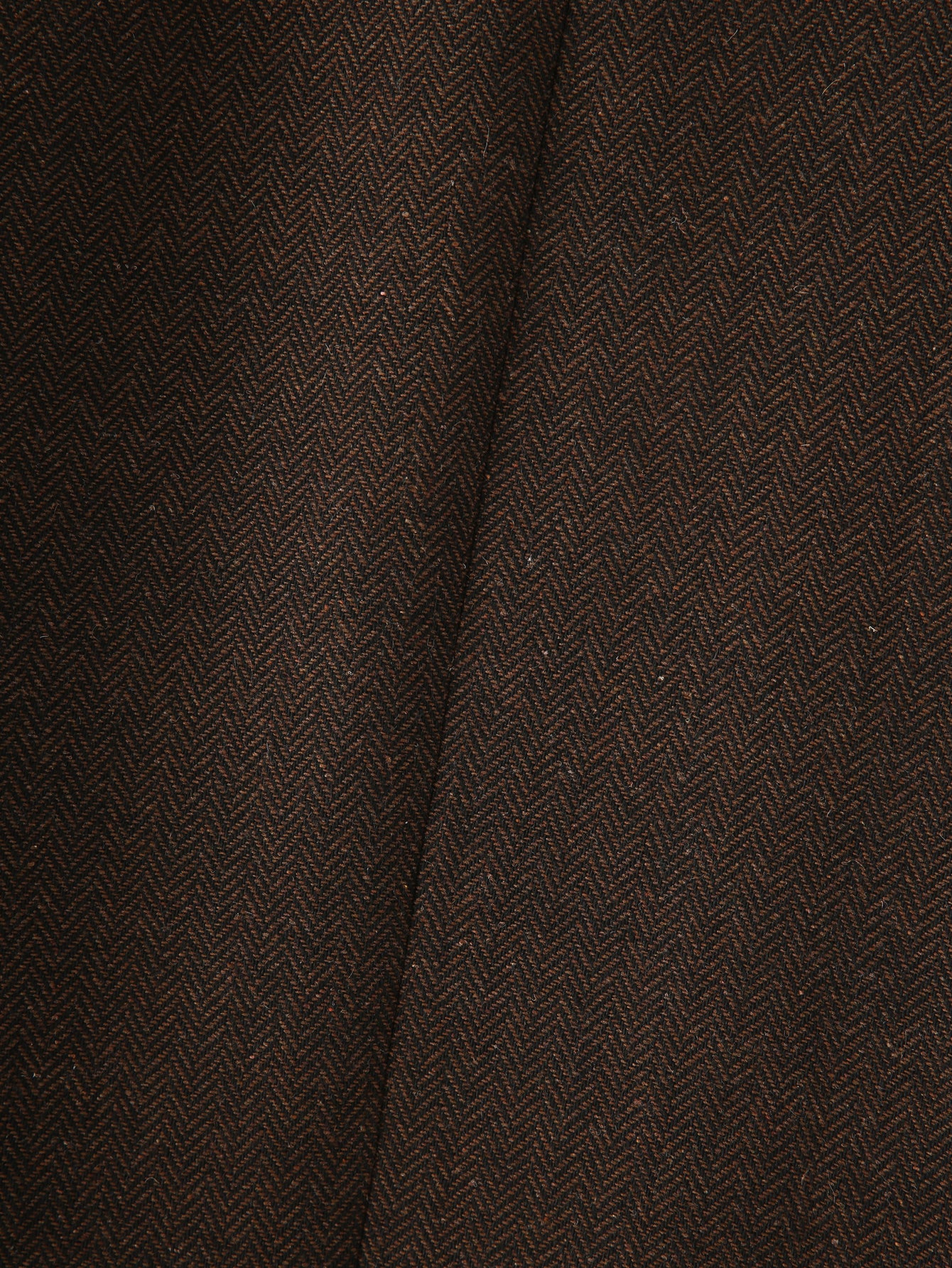 Herringbone Twill Double Breasted Coat