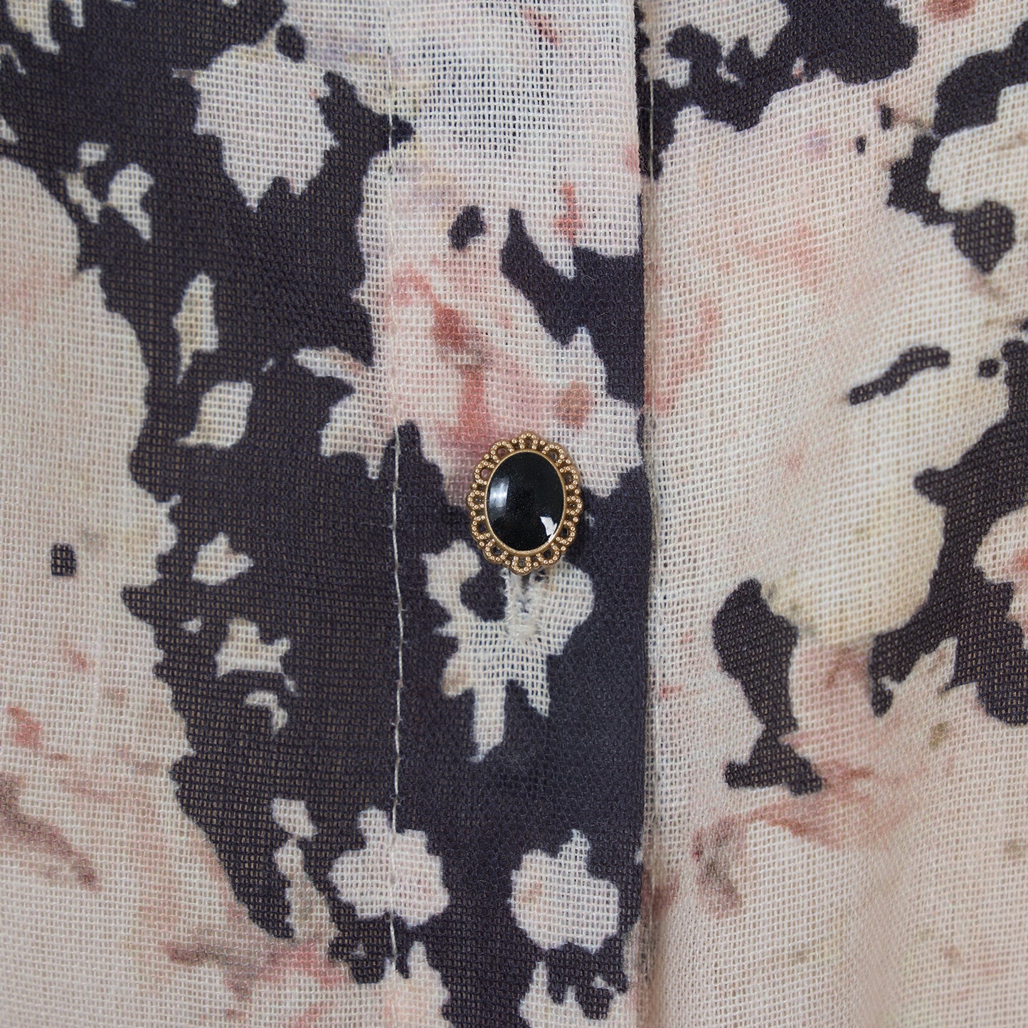 Flower Pattern Long Sleeve Blouse & Long Skirt Set