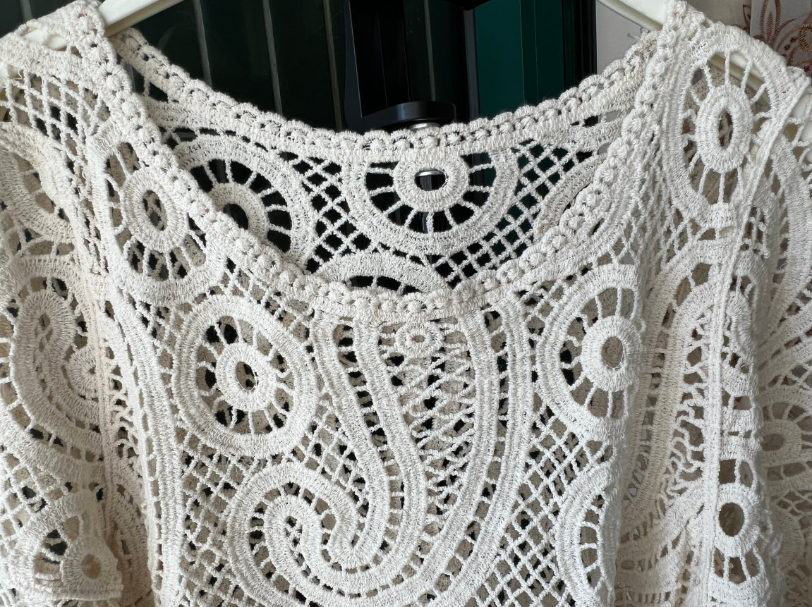 Crochet Hollowed Out Top