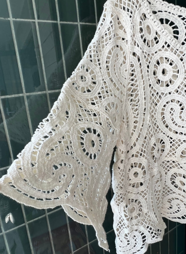Crochet Hollowed Out Top